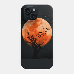 Spooky Halloween Moon Phone Case