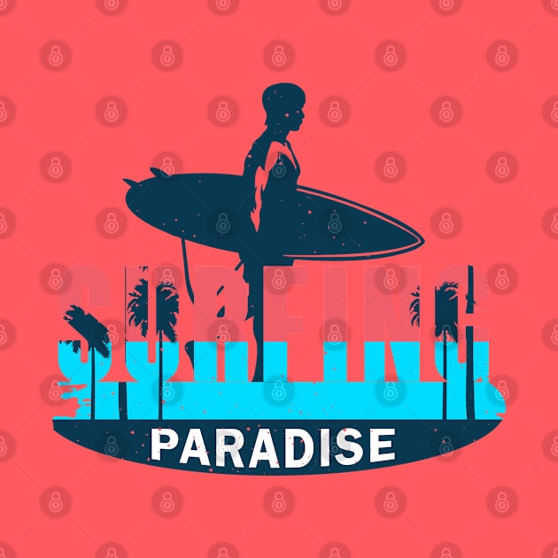 Surfing Paradise by RKP'sTees