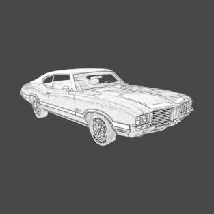 1972 Oldsmobile Cutlass Fastback T-Shirt