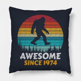 Awesome Since 1974 Pillow