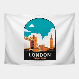 London, England Decal Tapestry