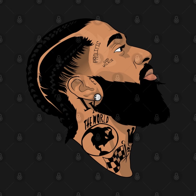 Nipsey Hussle by leondesignsau