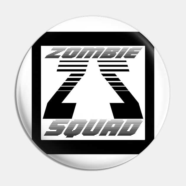 Zombie Squad ZS G.I. (Black) T-Shirt Pin by Zombie Squad Clothing