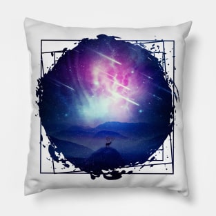 Majestic Cosmic Guardian Pillow