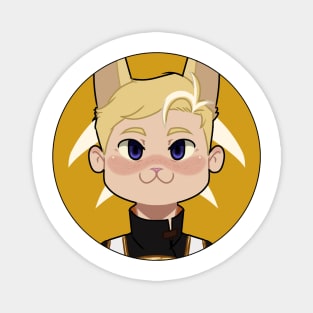 Bunny Jaune Magnet