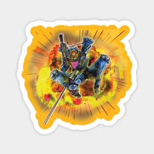 Cool Robots Don't Look at Explosions (Pathfinder) Magnet