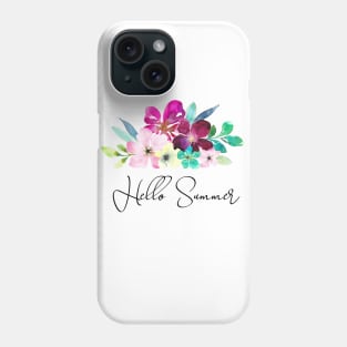 Hello summer design Phone Case