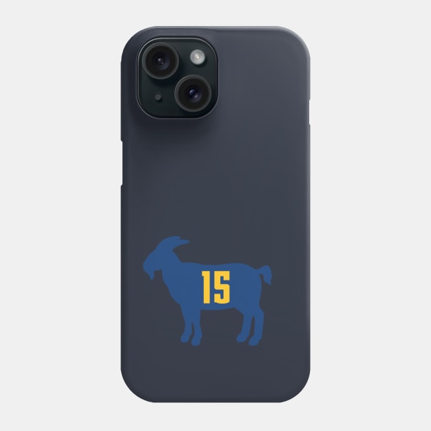 Nikola Jokic Denver Goat Qiangy Phone Case by qiangdade