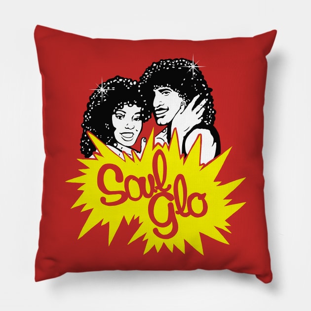 Soul Glo - Let Your Soul Shine Through Pillow by Clobberbox