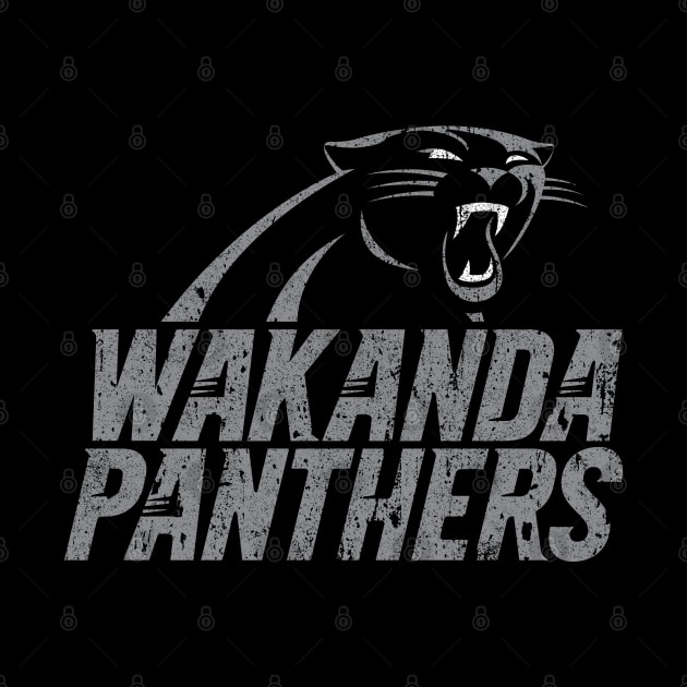 Wakanda Panthers by huckblade