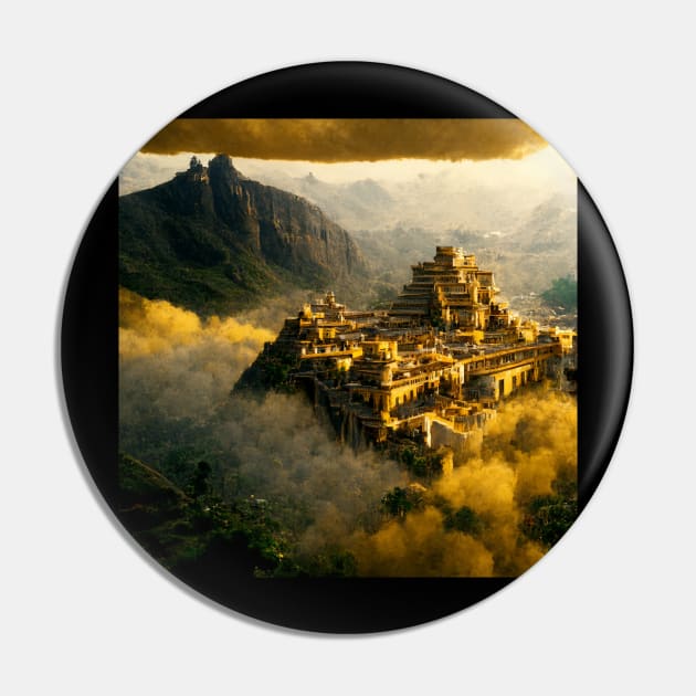 El Dorado Inca Pin by Classical