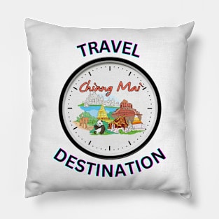 Travel to Chiang Mai Pillow