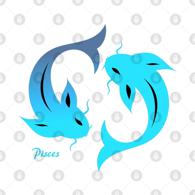 Pisces: The Fish by doniainart