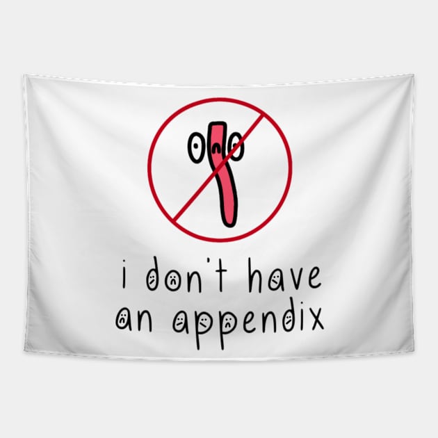 i don't have an appendix Tapestry by thecurlyredhead