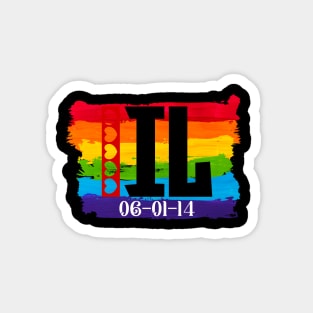 Illinois Gay Marriage Magnet