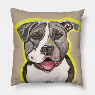 Pitbull Pal Pillow