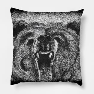 Grizzly Bear Pillow