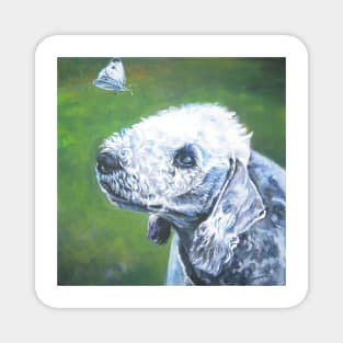 Bedlington Terrier Fine Art Painting Magnet