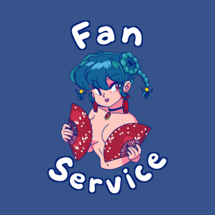 Fan Service by bluethebone T-Shirt