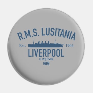 RMS Lusitania Pin