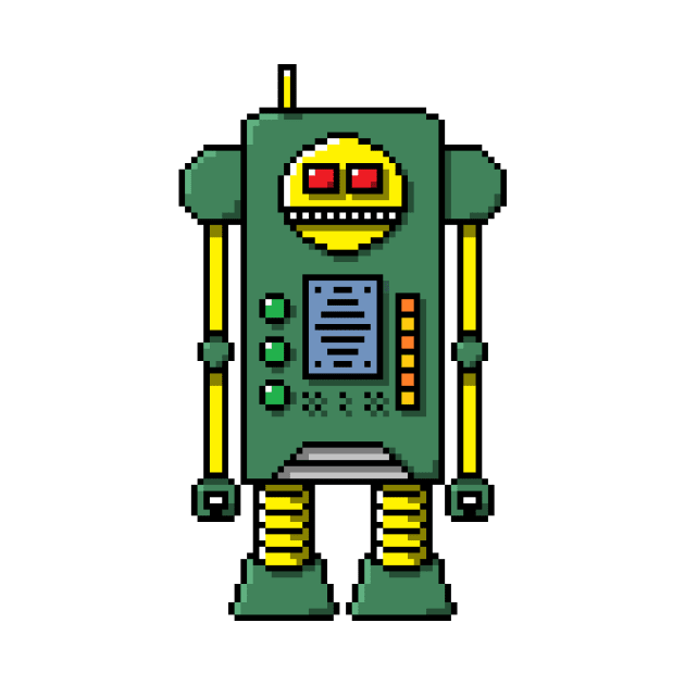 Pixel Robot 067 by Vampireslug