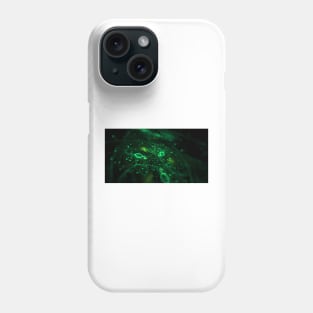 green bacteria Phone Case