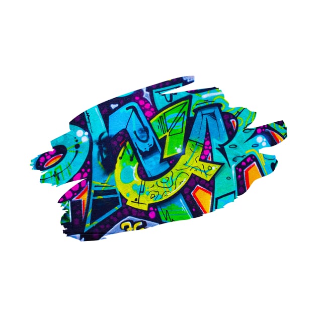 Graffiti Splash Art Print 1 by Auto-Prints