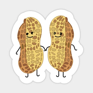 Peanut couple Magnet