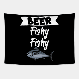 Beer fishy fishy Tapestry