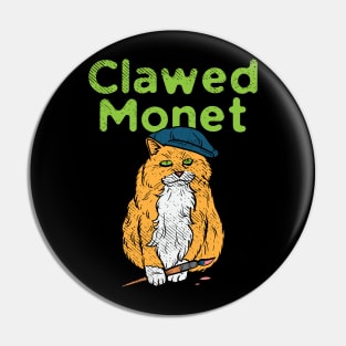 Clawed Monet Pin