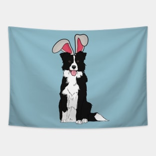 Border Collie - Happy Easter Tapestry