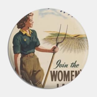 Women's Land Army Pin