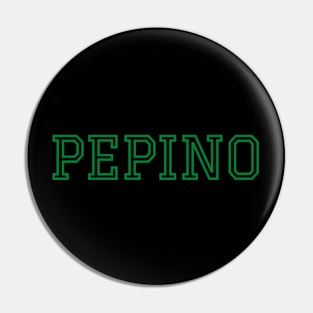 Pepino Baby Spanish Cucumber English Pin