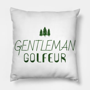 Gentleman golfeur (hills) Pillow