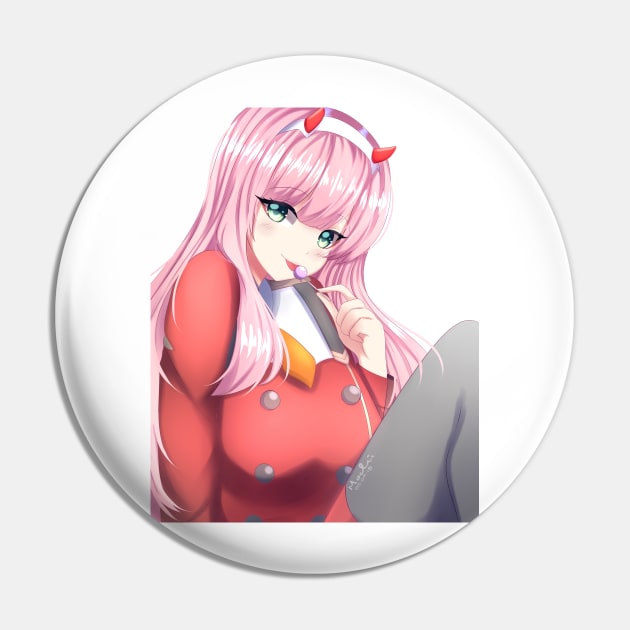 Zero Two (002) Pin by Mochichansenpai