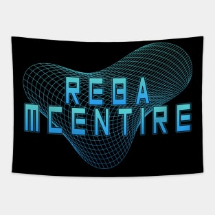 Geometric Line Reba McEntire Tapestry