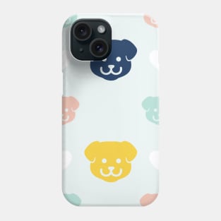 Colorful Puppy Dog Pattern Phone Case