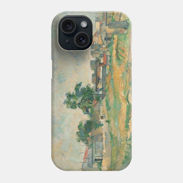 Landscape Near Paris by Paul Cezanne Phone Case by Classic Art Stall