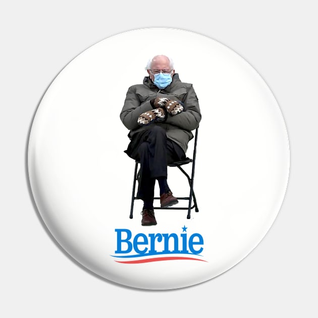 Bernie Sanders, Cozy Style Pin by IronLung Designs