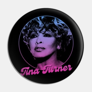 Tina Turner // Retro Fan Art Design Pin