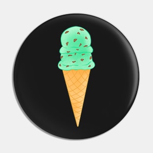 Ice Cream Cone Pin