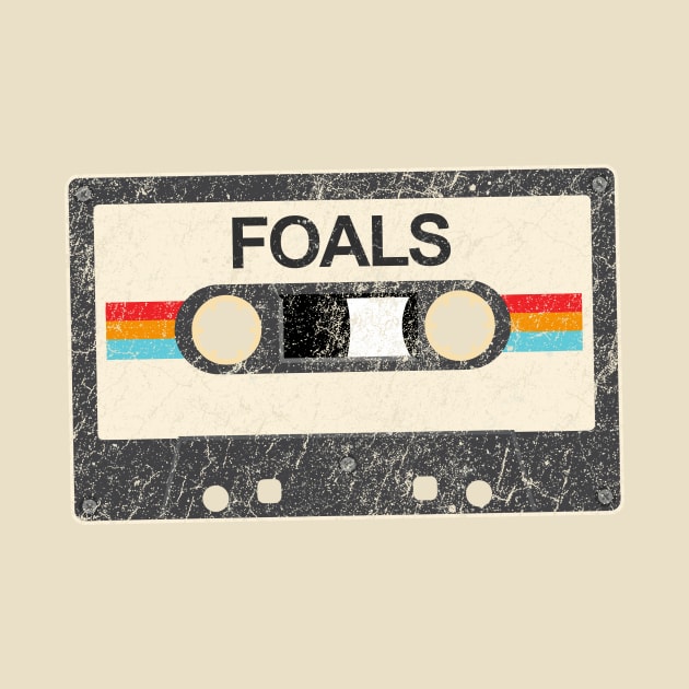 kurniamarga vintage cassette tape Foals by kurniamarga.artisticcolorful