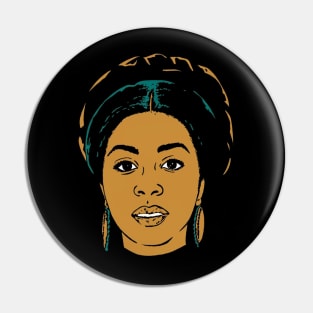 Lauryn Hill art Pin