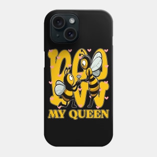 Bee My Queen, Sweet Bee Proposal Phone Case