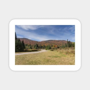 Fall colours with lake in Canada Magnet