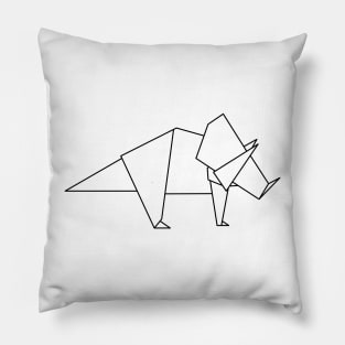 Baby Triceratops Pillow