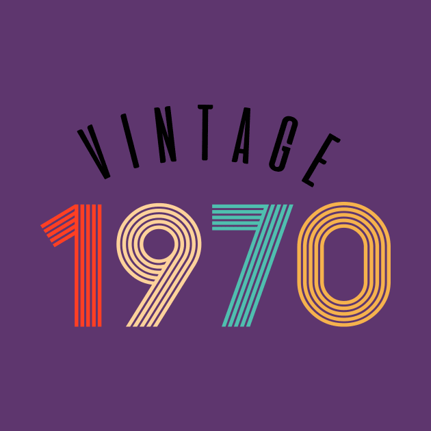 Vintage 1970 by My Artsam