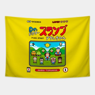 Arale Press Start Tapestry