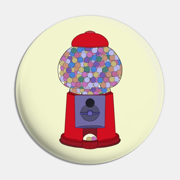 A Candy Gumball Machine Pin by DiegoCarvalho