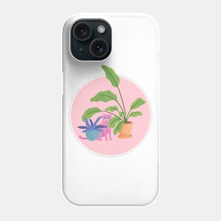 Cats and pots 3 Phone Case